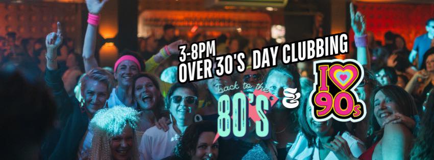 Amsterdam: Over 30s day clubbing. 80s & 90s Classics