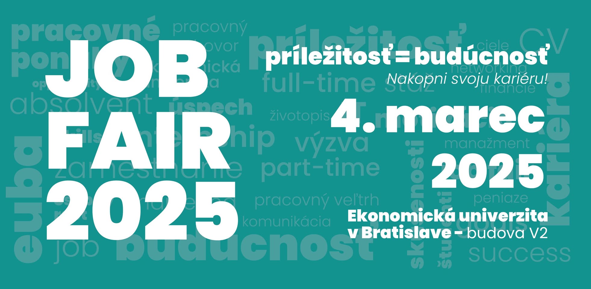 Job Fair 2025 - na Ekonomickej univerzite v Bratislave