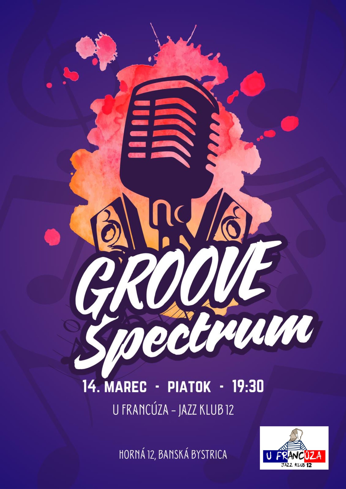 GROOVE SPECTRUM @ U Francúza