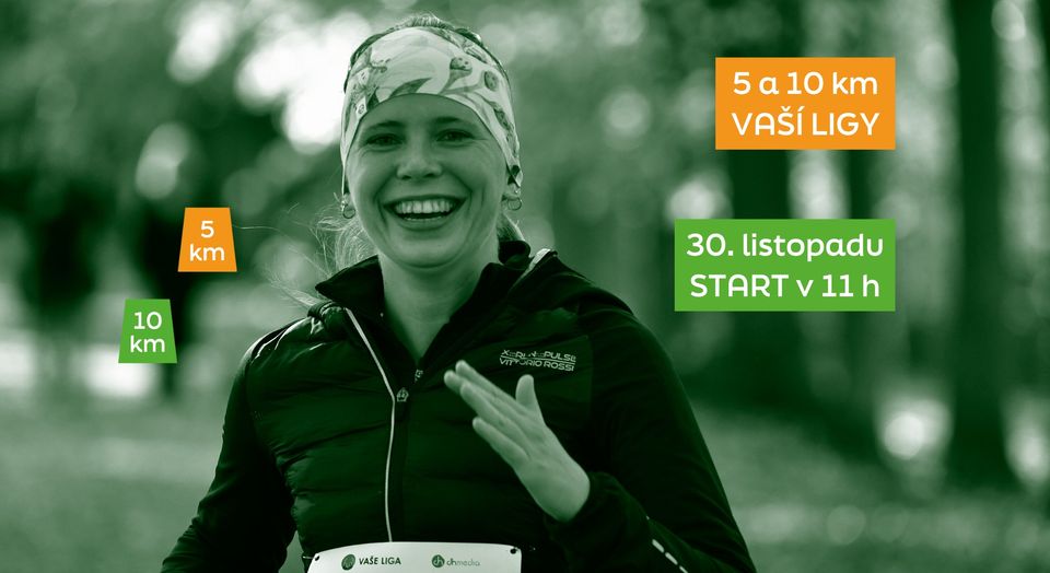 5 a 10 km VAŠÍ LIGY - listopadový závod