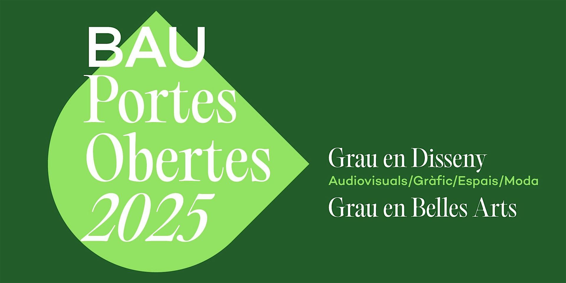 Jornada de puertas abiertas de BAU - 6 de septiembre de 2025