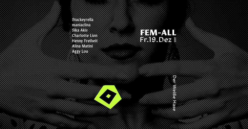 Fem-All / techno / free entry until 1:00 AM for woman & Flinta
