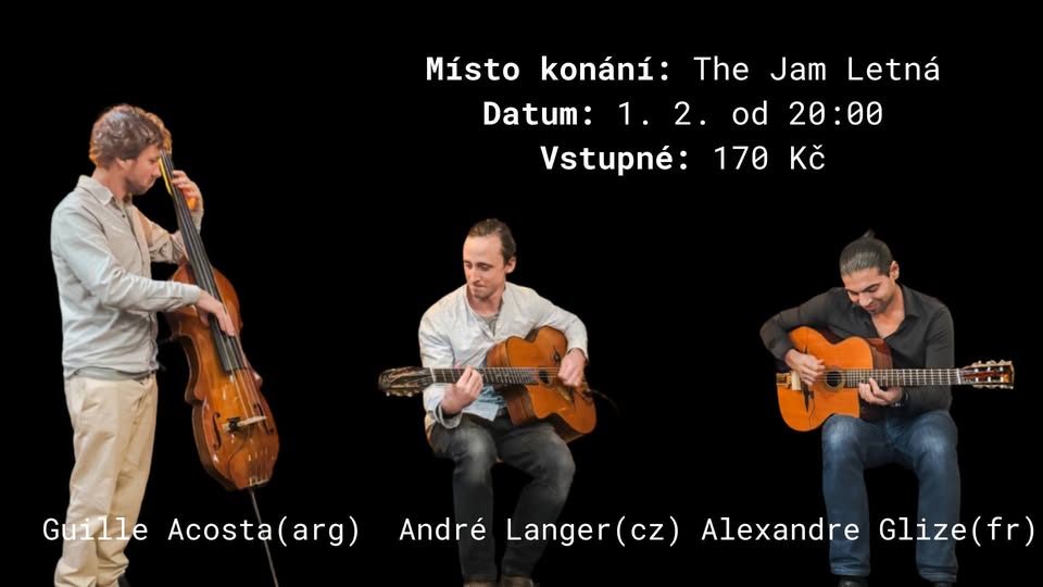 Trio André, Gypsy jazz v The Jam Letná