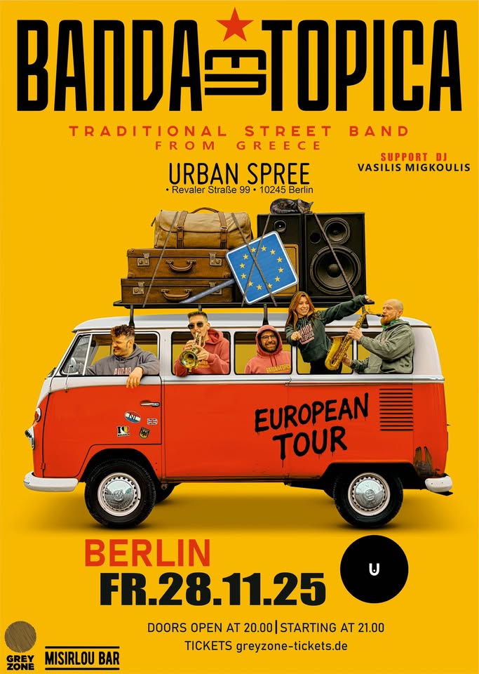 BANDA ENTOPICA | 28.11.2025 | URBAN SPREE - Berlin