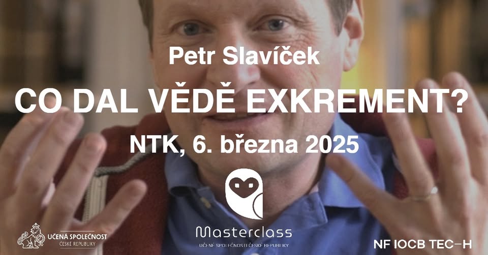 Masterclass Učené společnosti: Petr Slavíček - Co dal vědě exkrement?