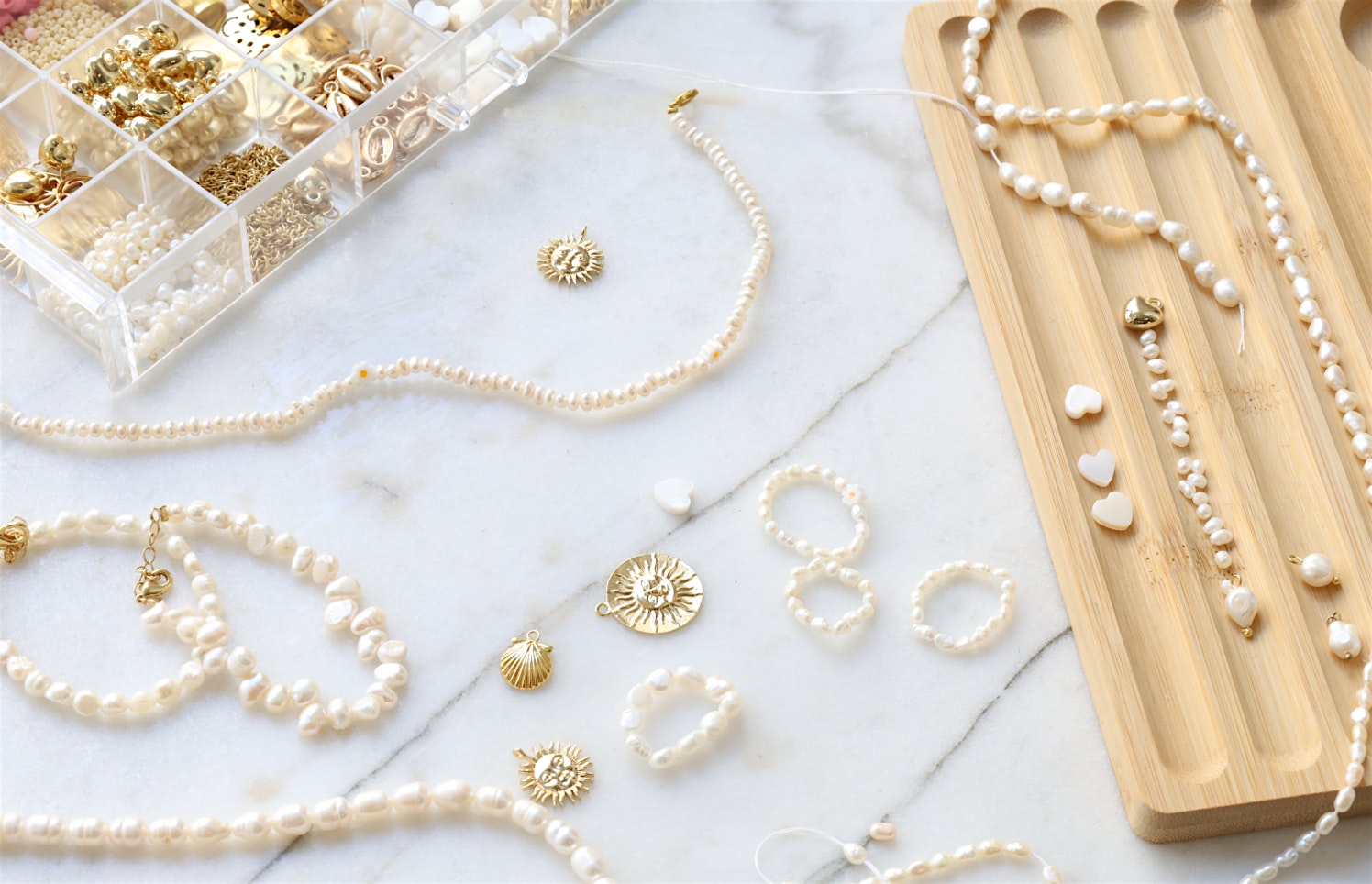 Freshwater Pearl Jewelry Workshop – Sip, Create & Unwind