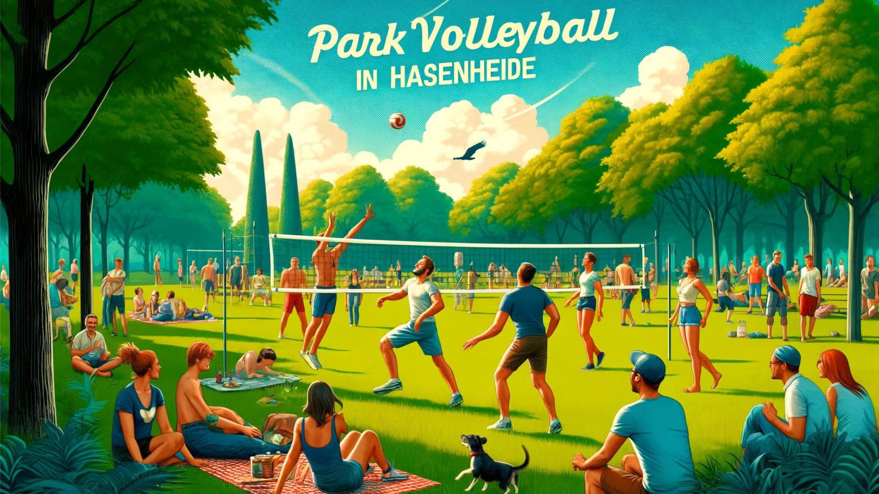 Saturday 17:00 Park Volley ☀️ 🏐 🌴 @ Hasenheide
