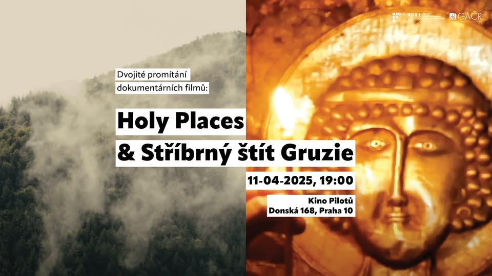 Promítání dokumentárních filmů Holy Places & Stříbrný štít Gruzie