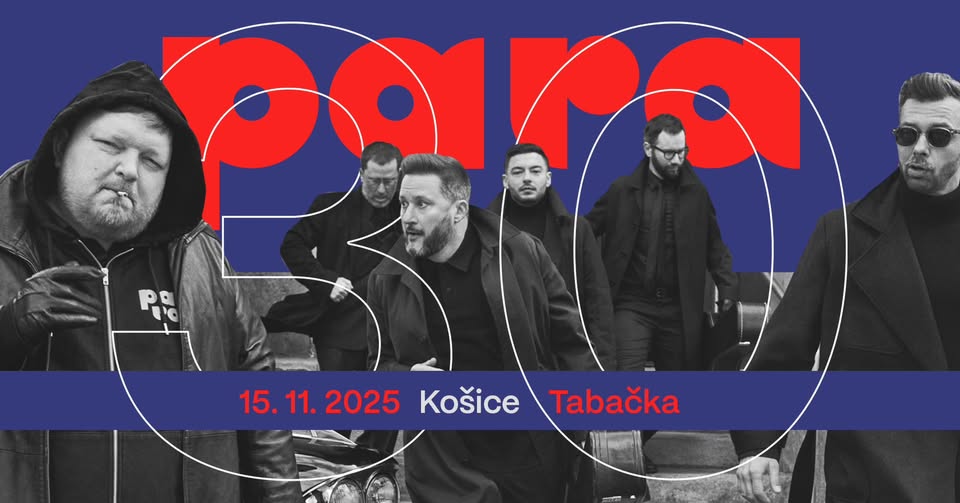 Koncert k 30. výročiu PARY v rámci špeciálneho limitovaného turné.