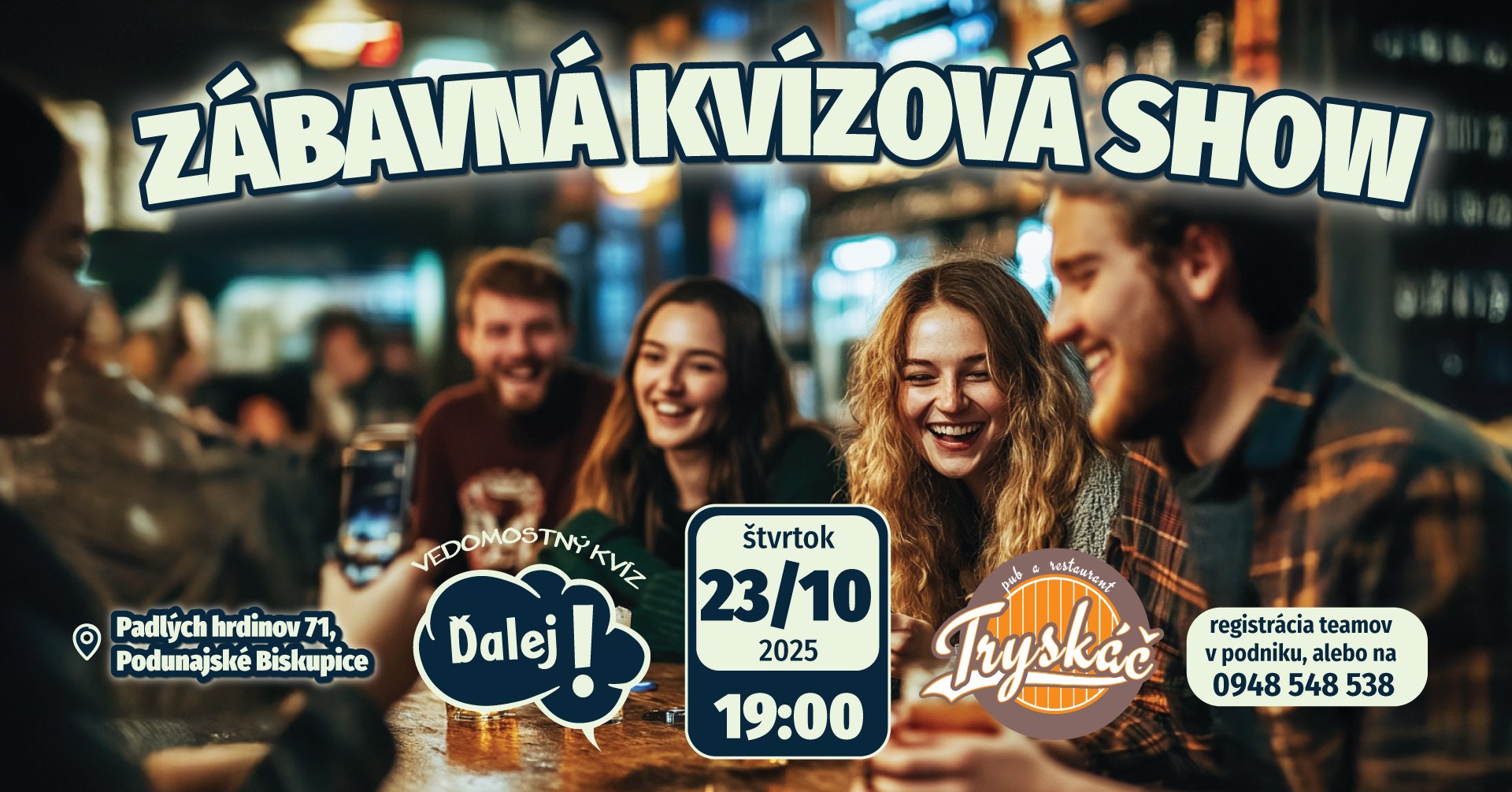 Kvíz Ďalej! - Tryskáč 01