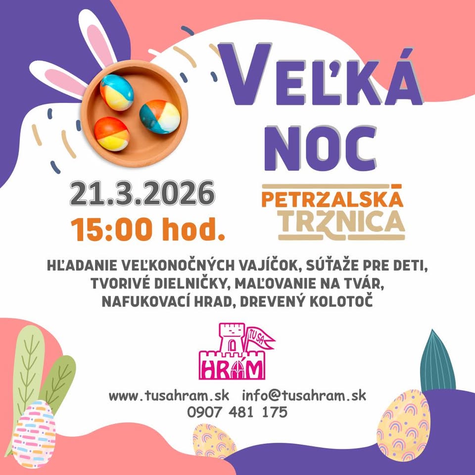 Veľkonočné aktivity pre deti / Petržalská Tržnica