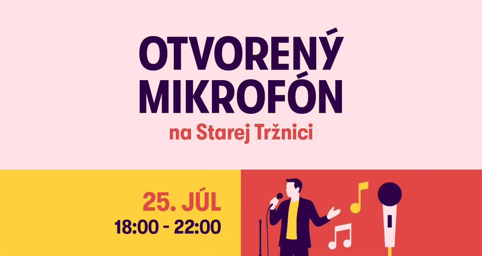 Otvorený mikrofón na Starej Tržnici #4