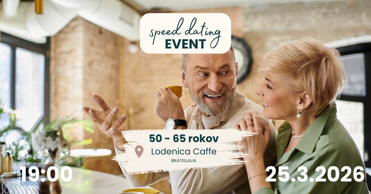 Rýchle rande 50 - 65 rokov