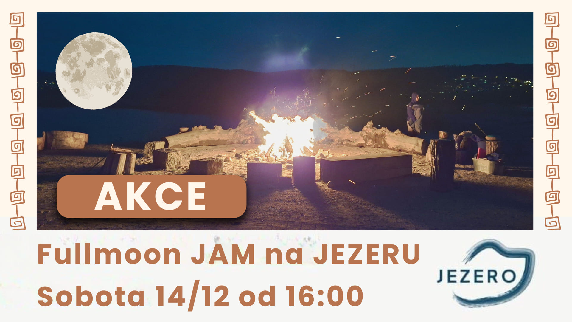 FullMoon JAM na JEZERU 🌕 14.12.24