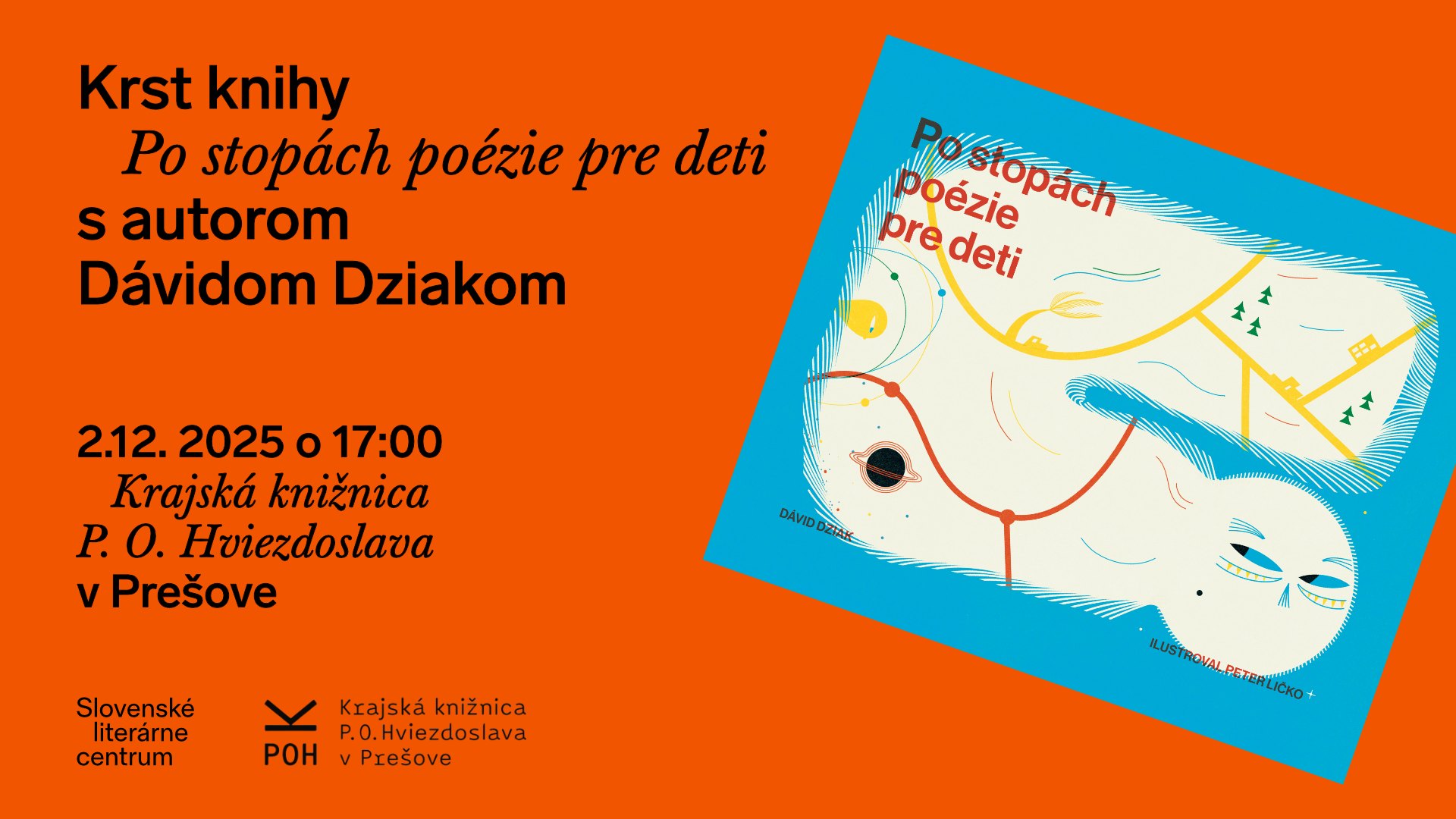 Krst knihy Po stopách poézie pre deti v Prešove
