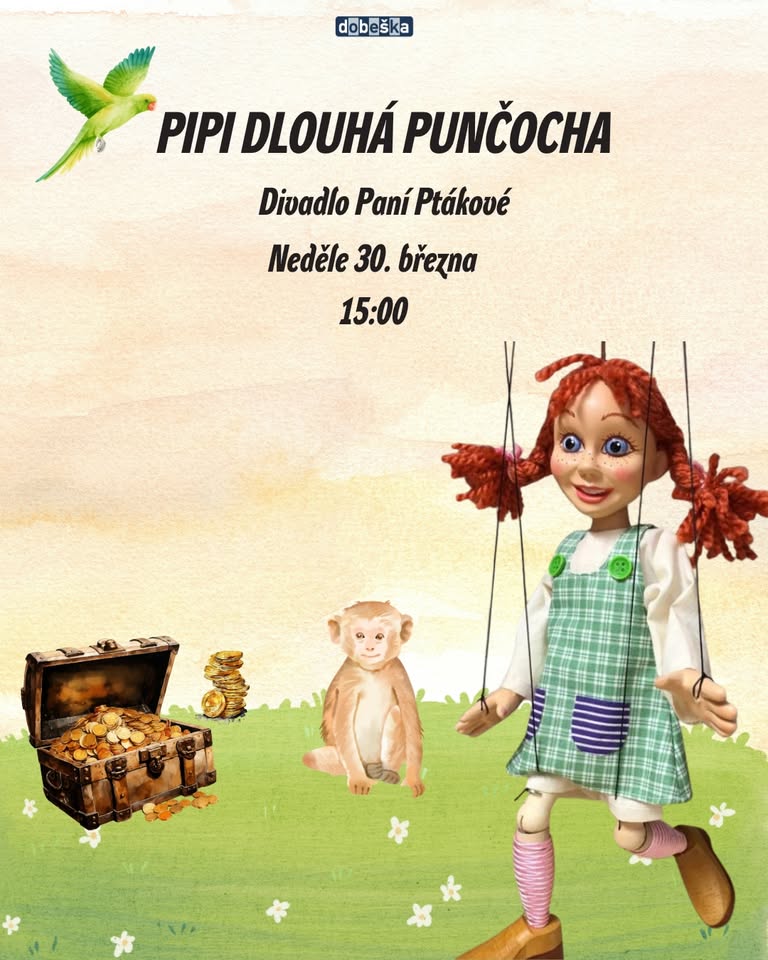 PIPI DLOUHÁ PUNČOCHA - Pohádky na Dobešce