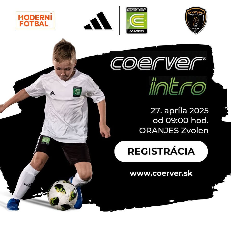 Coerver® Kurz 1 INTRO (ORANJES Zvolen / 27.04.2025)
