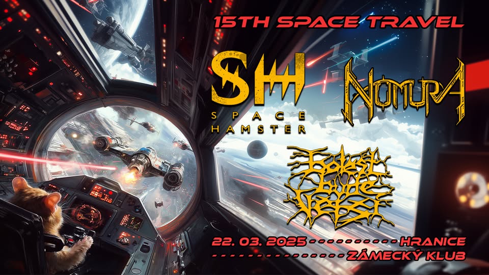 15TH SPACE TRAVEL - SPACE HAMSTER + NOMURA + BOLEST BUDE VETSI