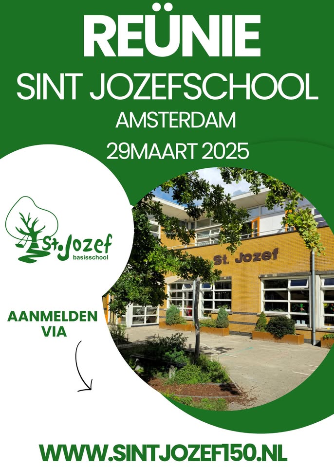 Reünie Sint Jozefschool 150 jaar!