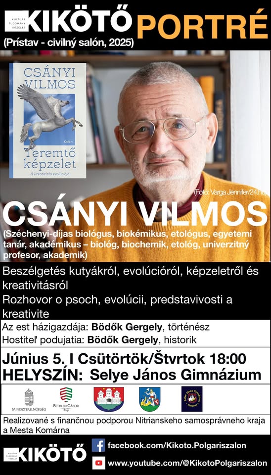 Beszélgetés kutyákról, evolúcióról és képzeletről Csányi Vilmos etológussal, íróval, akadémikussal