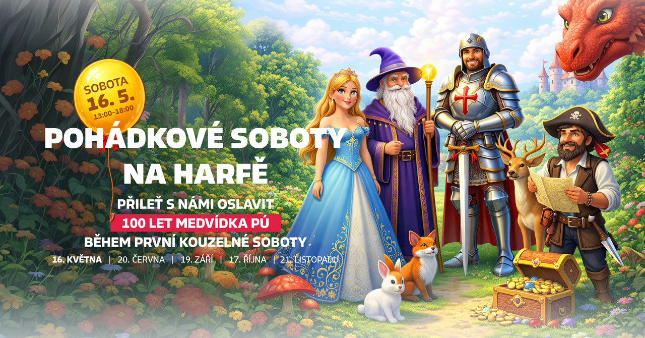 První pohádková sobota - Medvídek Pú 🧸