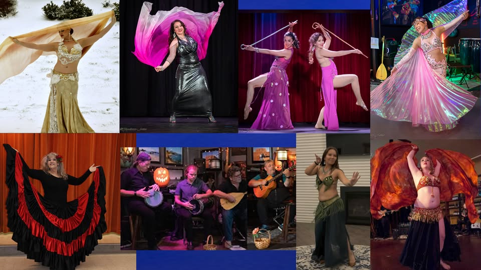 Marinos Holiday Belly Dance Show With Musicians