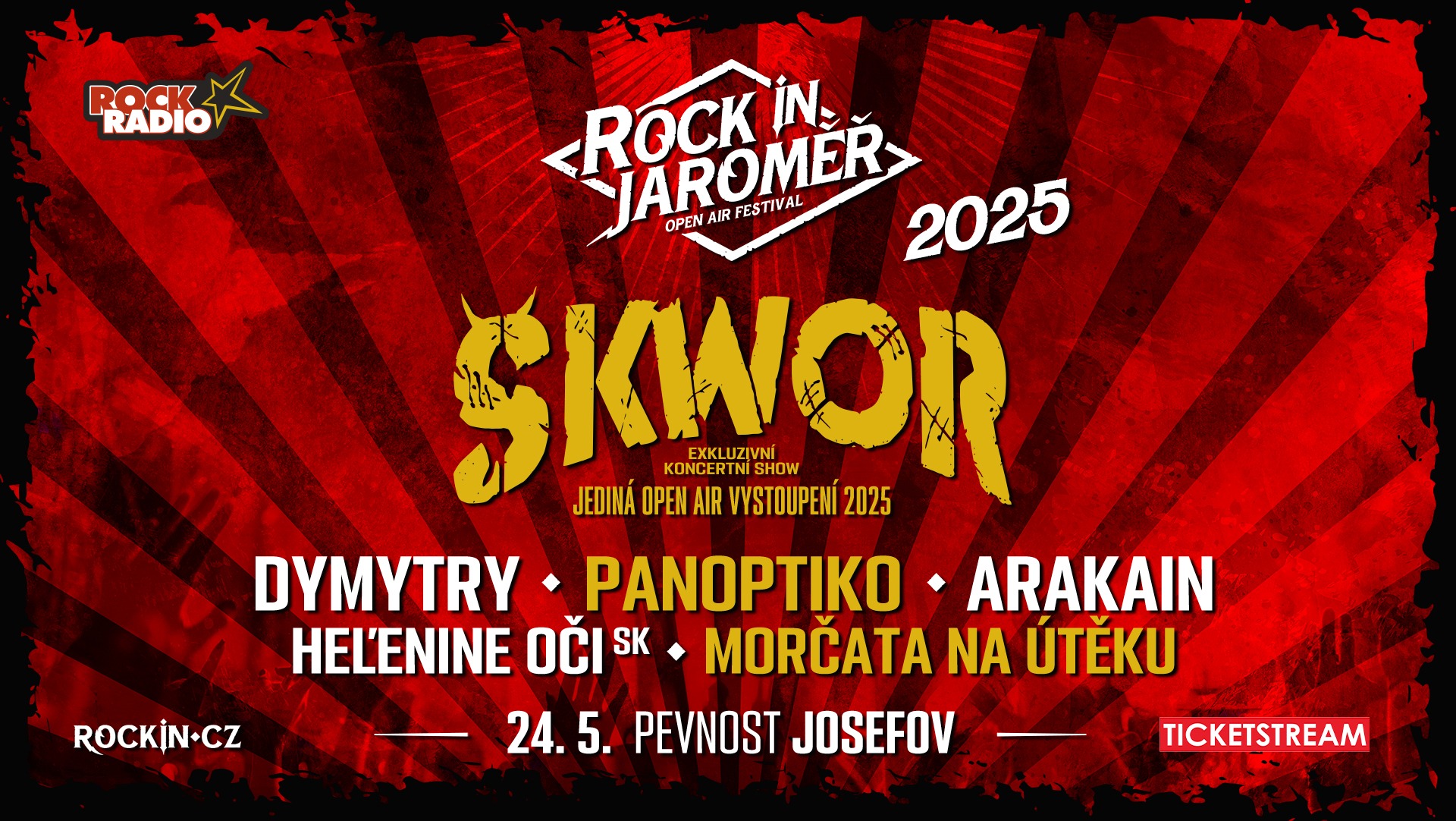 Rock in Jaroměř 2025