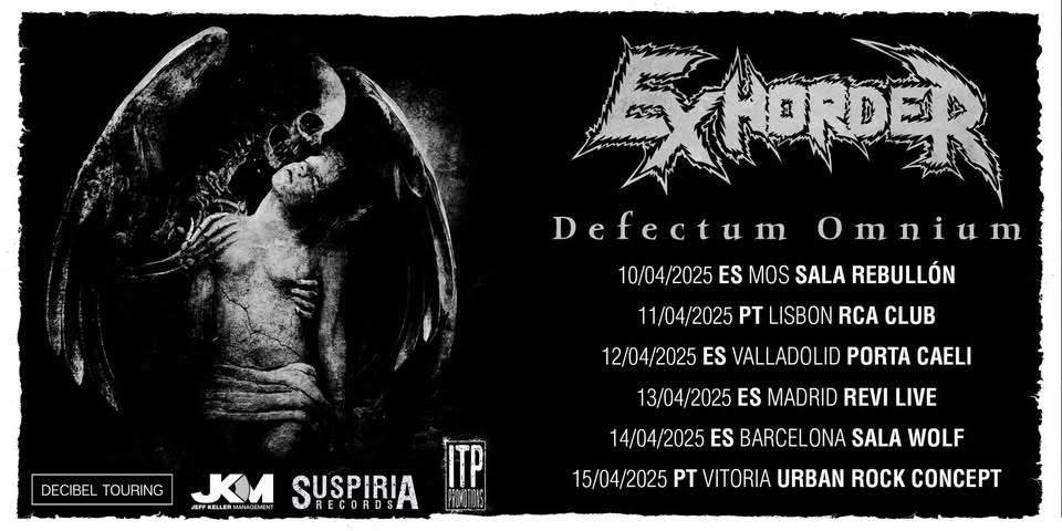 EXHORDER + 605 FORTE  - RCA Club (Lisboa)