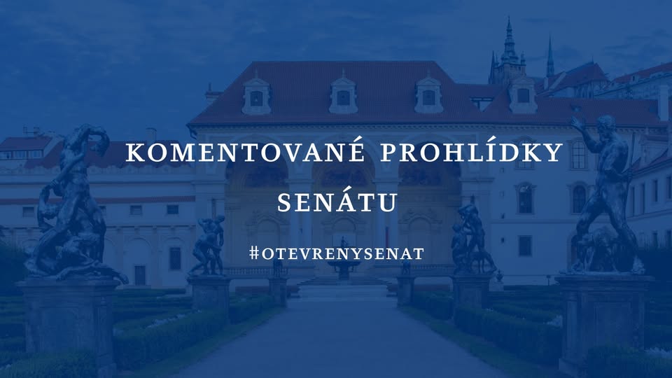 Nově - Komentované prohlídky Senátu