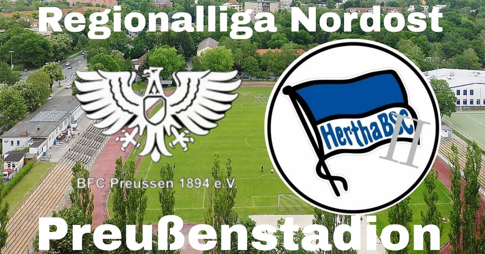 Regionalliga Nordost: BFC Preussen gg Hertha BSC U23