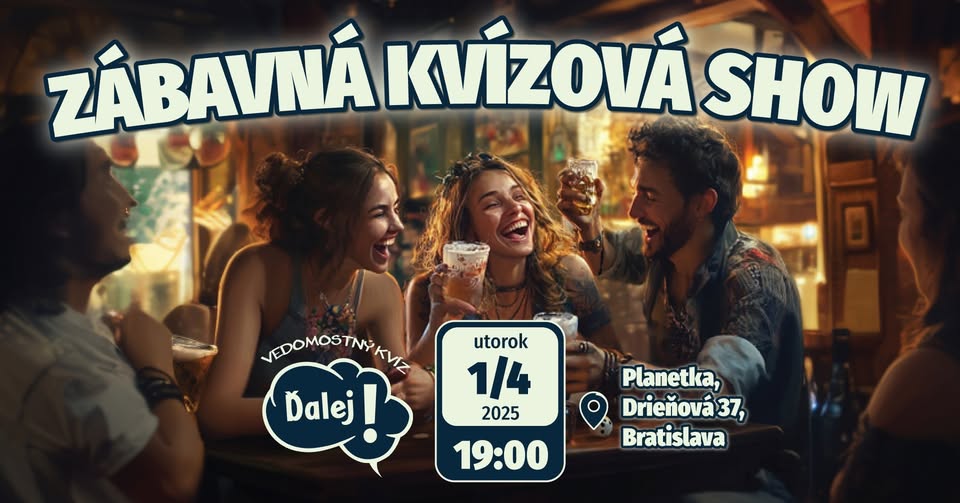 Kvíz Ďalej! - Planetka #18 - Bláznivý špeciál