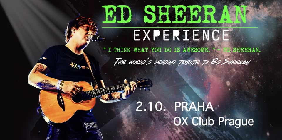 „ED SHEERAN EXPERIENCE“ v podání Jacka Shepherda