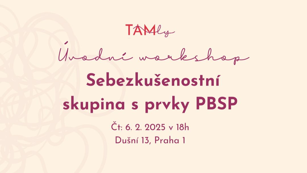 Workshop: Sebezkušenostní skupina s prvky PBSP 6.2.2025