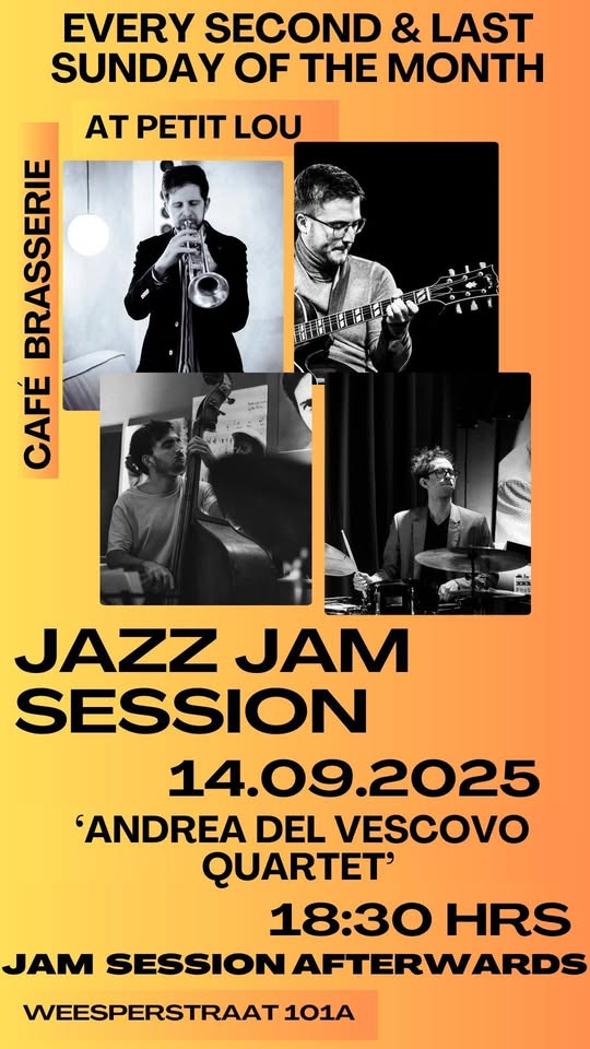 JAZZ JAM SESSION (every second and last Sunday of the month)