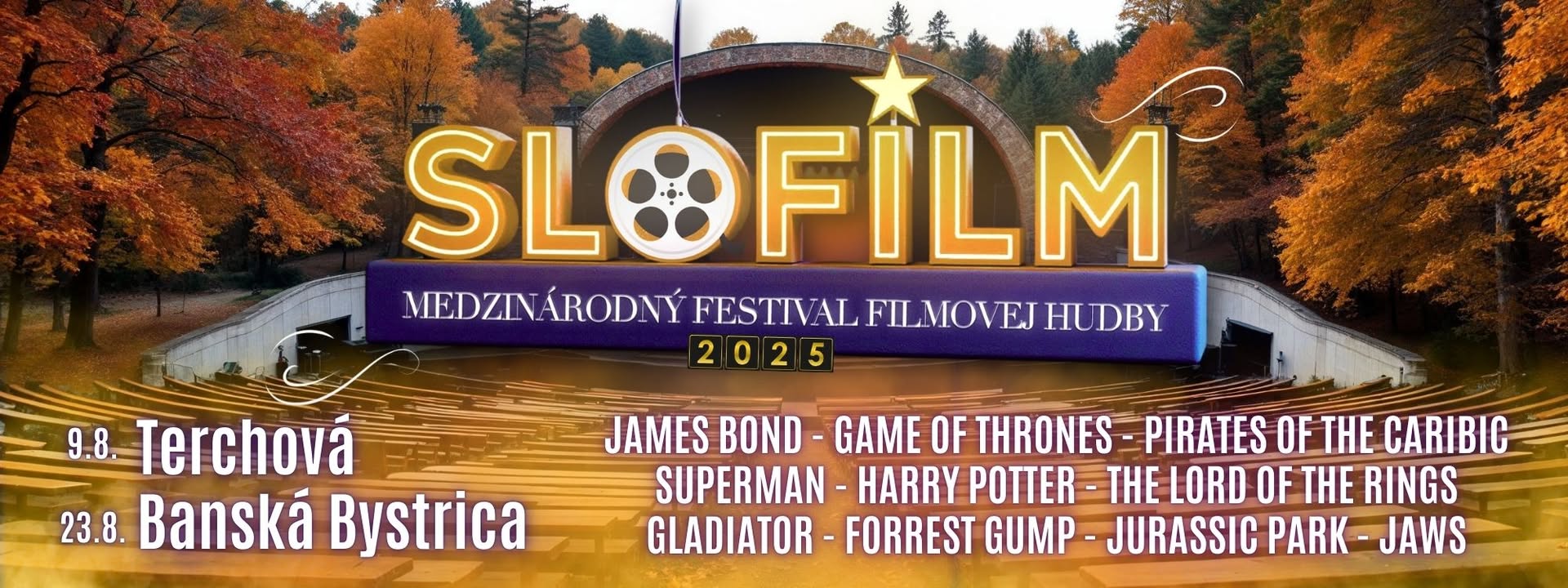 SLOFILM: Medzinárodný festival filmovej hudby v Banskej Bystrici