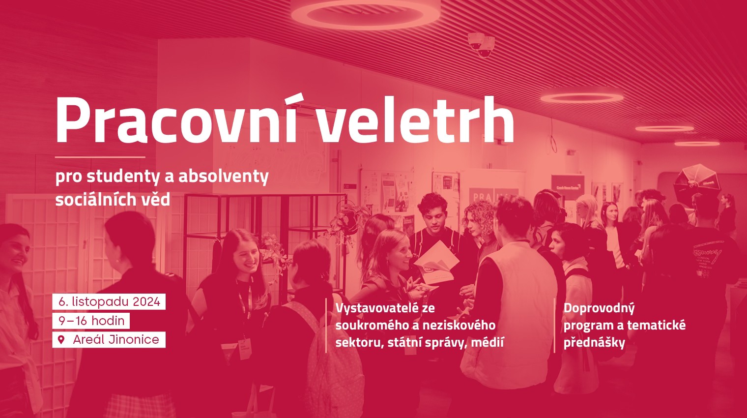 Pracovní veletrh pro studenty a absolventy sociálních věd