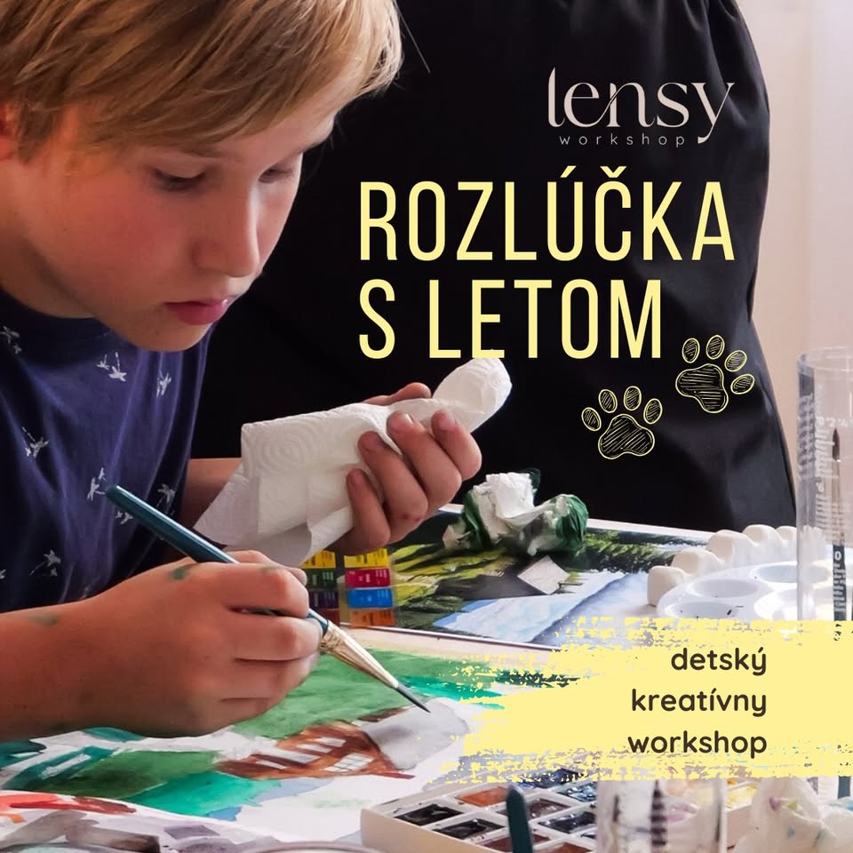 Rozlúčka s letom ☀️ Detský kreatívny workshop v centre Košíc