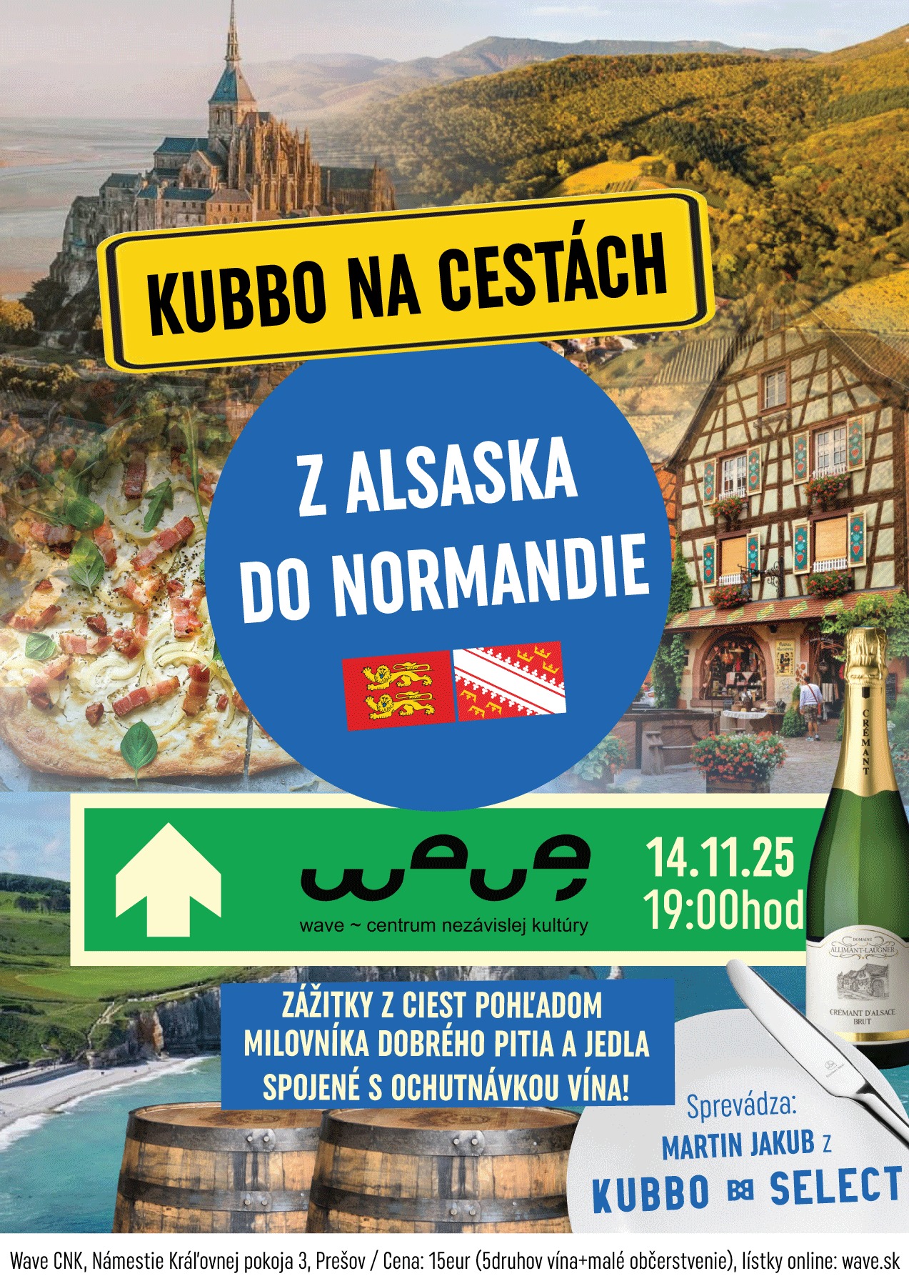 Kubbo na cestách - Z Alsaska do Normadie