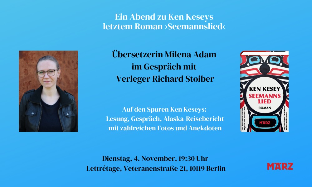 Ein Abend zu Ken Keseys  letztem Roman ›Seemannslied‹
