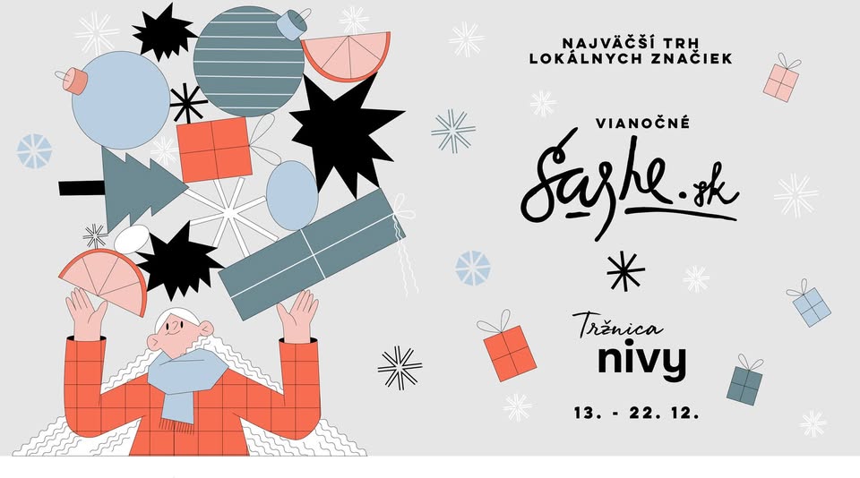 Vianočné SAShE x Tržnica Nivy
