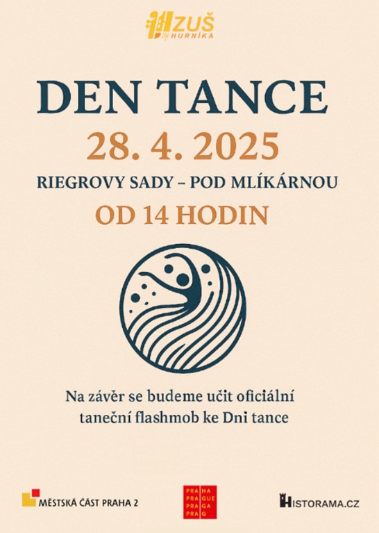 Den tance v Riegrových sadech - odpolední taneční workshopy