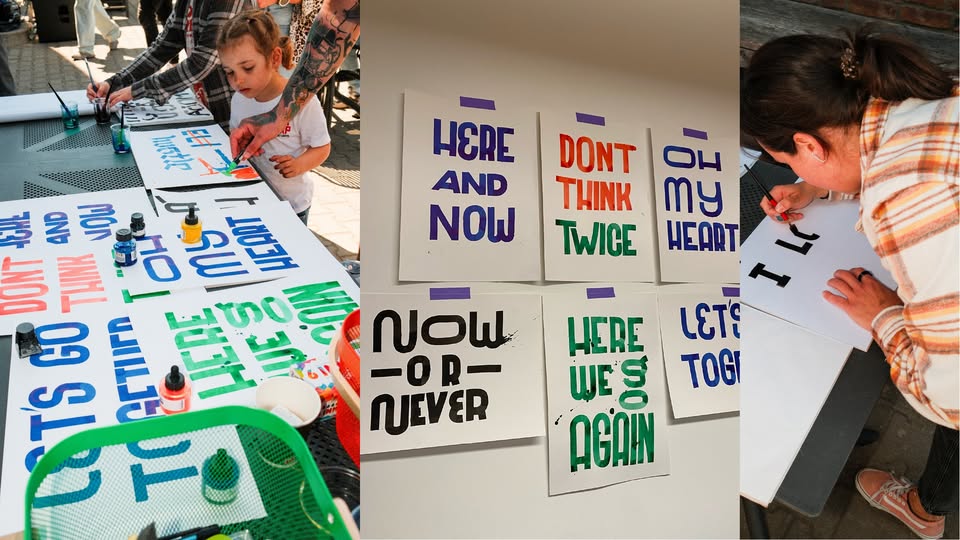 Workshop Fat Letters