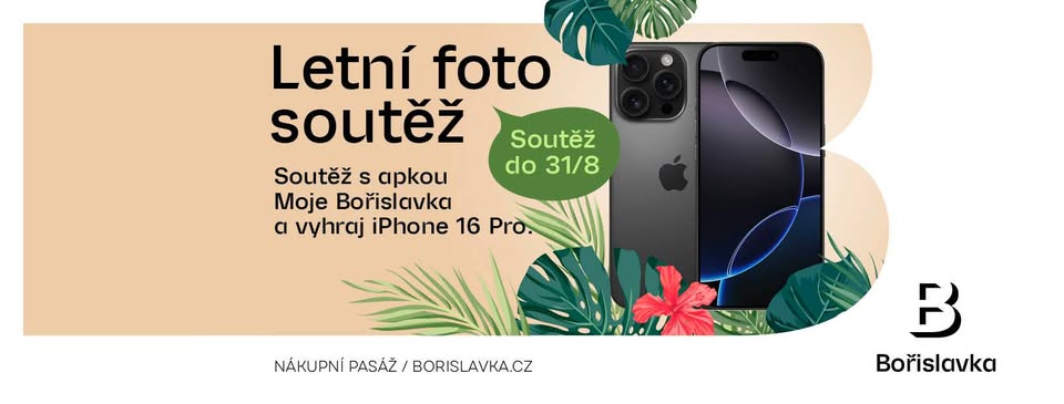 Letní fotosoutěž s apkou Moje Bořislavka