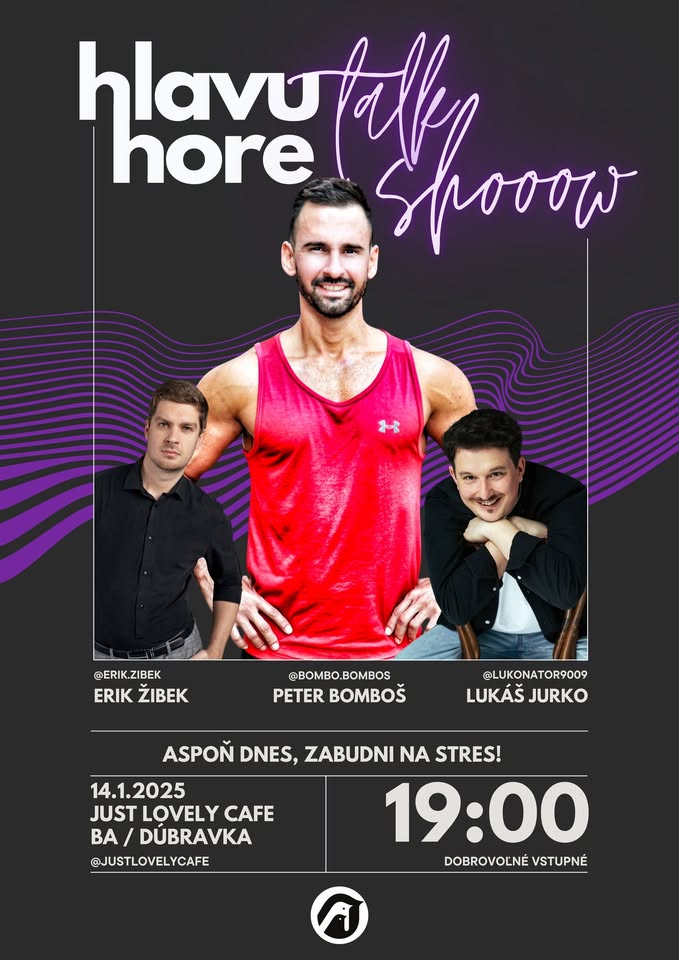 Hlavu Hore Talk Shooow - hosť Peter Bomboš