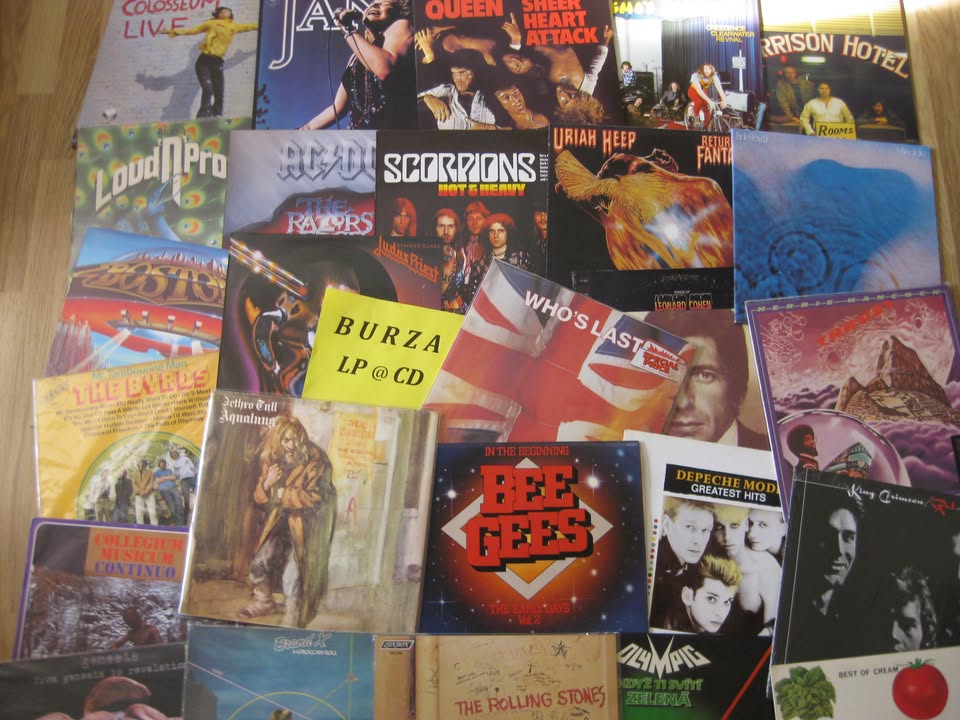 BURZA  VINYLŮ