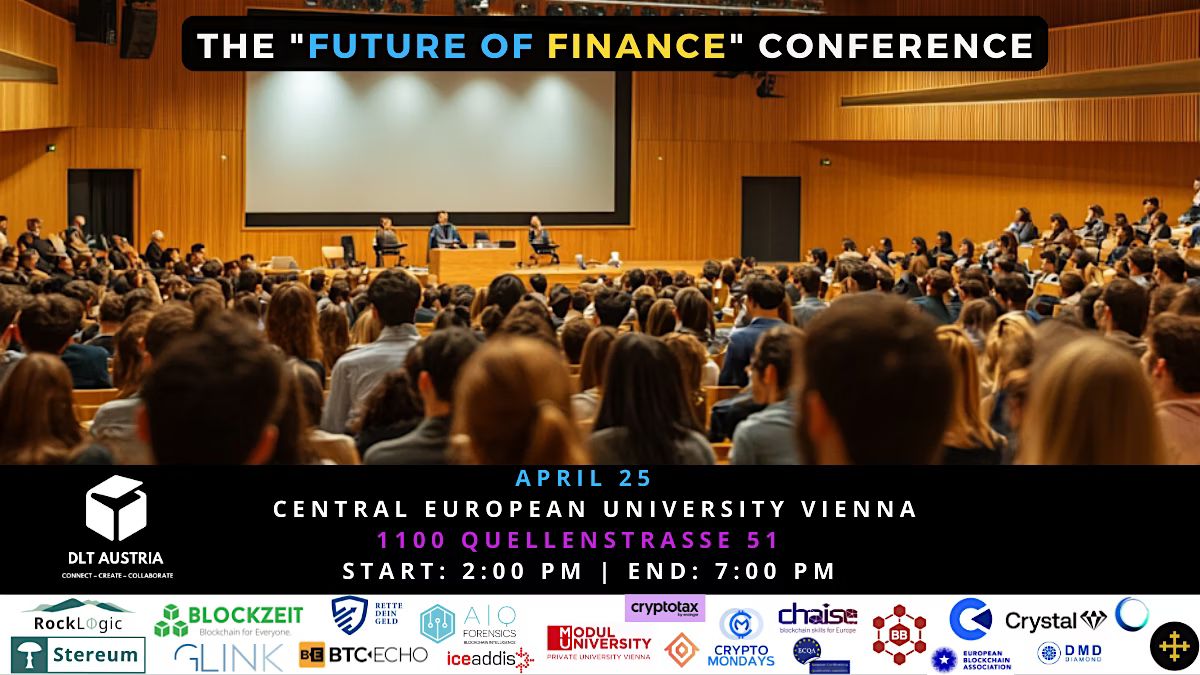 The "Future of Finance" conference
