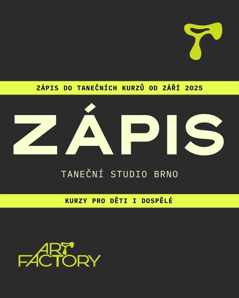 ZÁPIS DO TANEČNÍCH KURZŮ v Art Factory Studiu