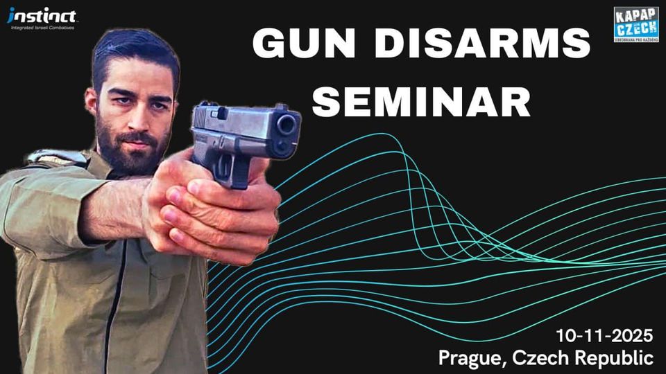 PRAHA: Seminář Krav Maga s KFIR ITZHAKI - Gun disarming