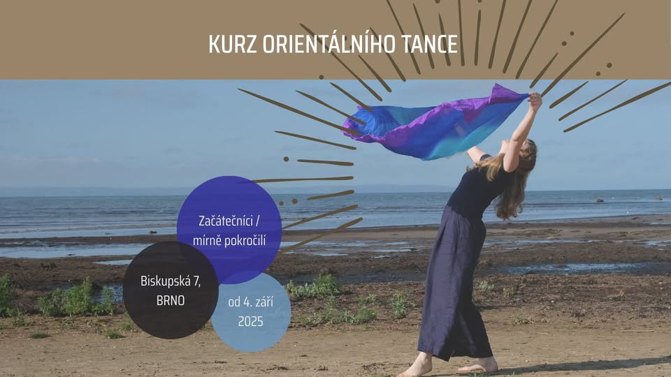 Kurz orientálního tance Brno - začátečníci a mírně pokročilí