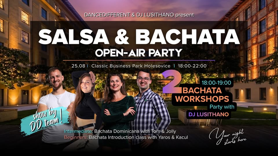 Cuban Salsa & Bachata 🤩 Open Air Party & Show